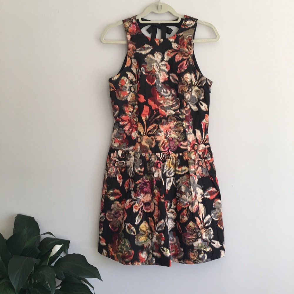 RARE Anthropologie drop waist dress by Leifsdottir